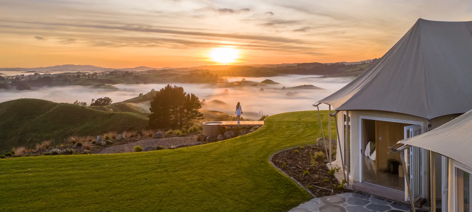 Luxury glamping Waitomo New Zealand — Wild Canvas
