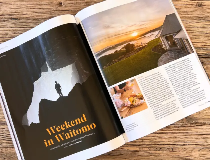 Wild Canvas feature in Kia Ora Magazine September 2025